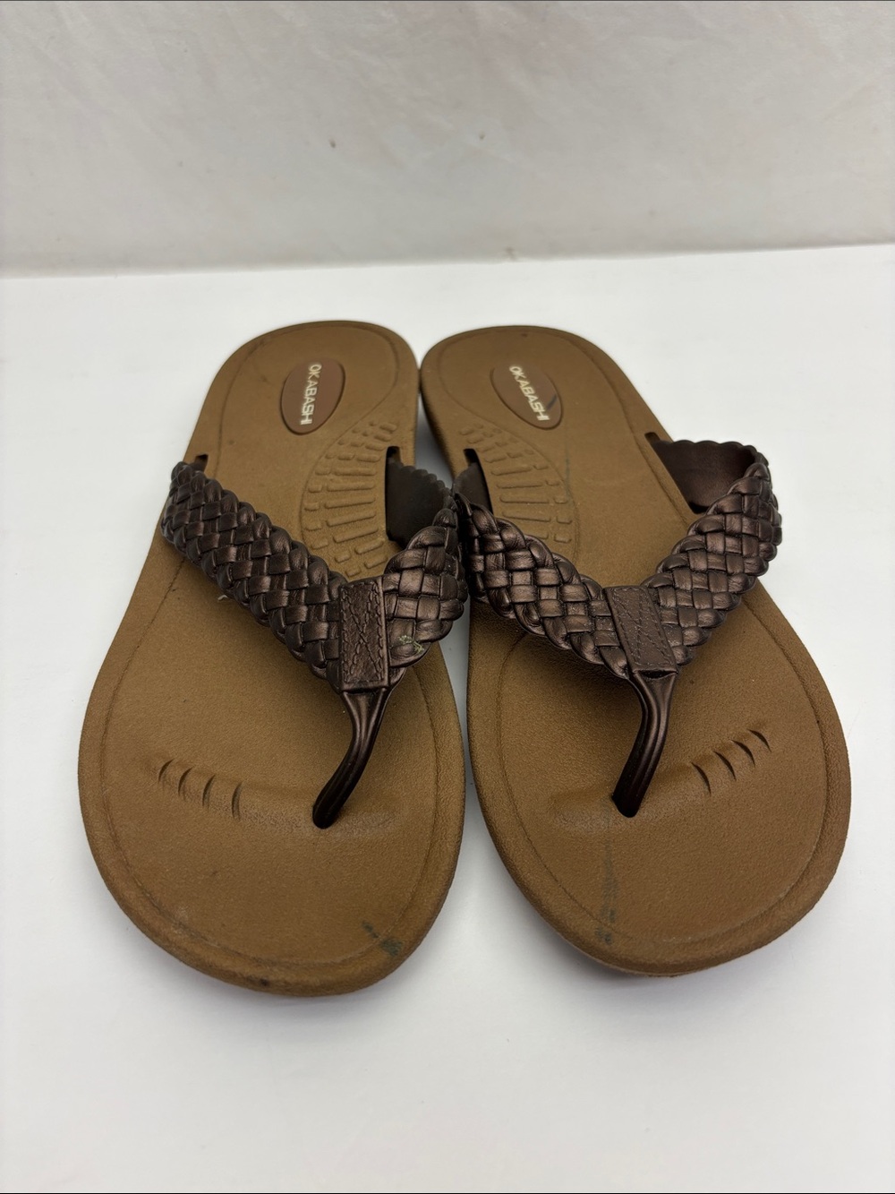Okabashi sandals, SZ 6 (M), box 48